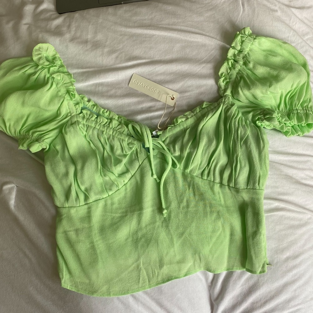 Isabelle’s Cabinet green top